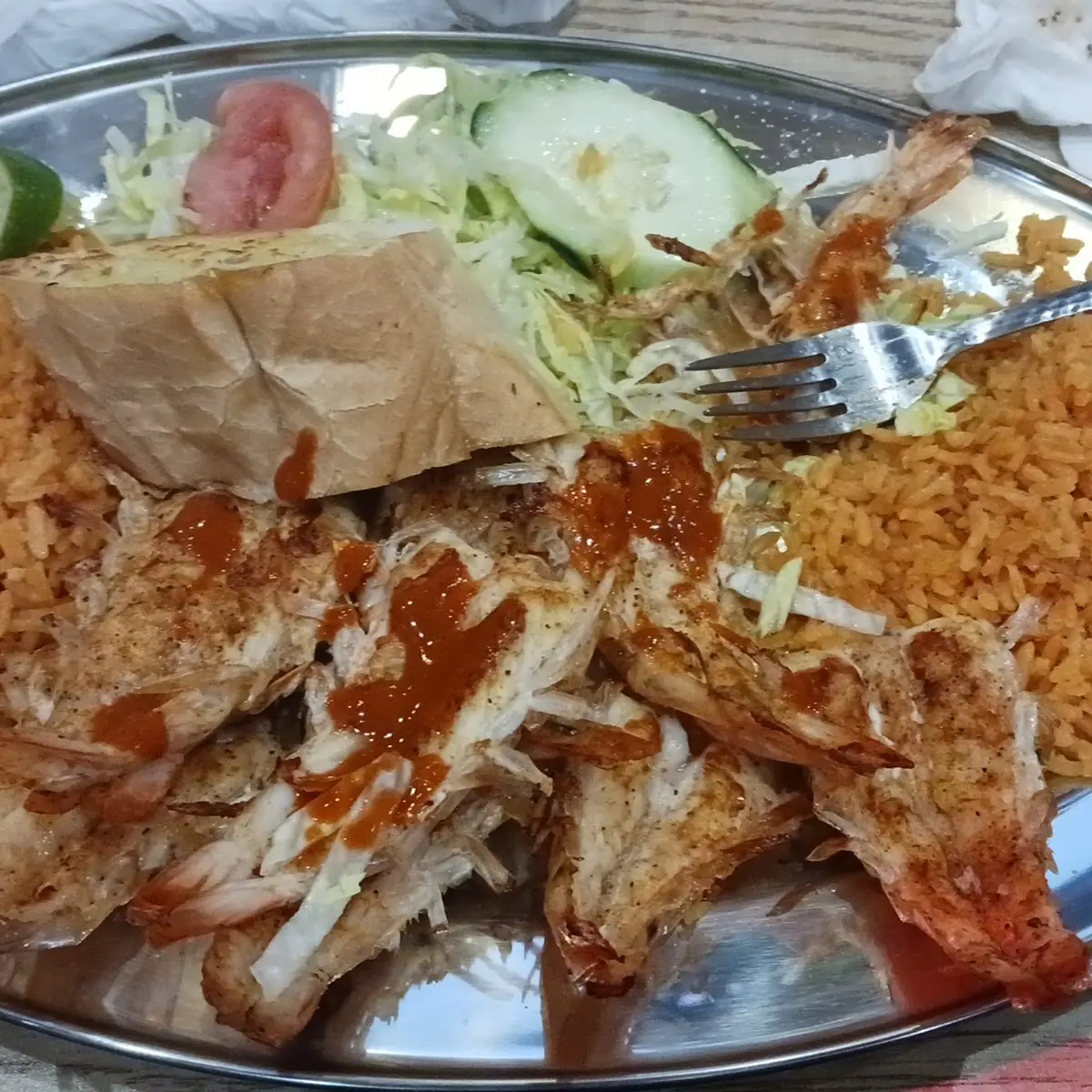 Camarones Ala Plancha