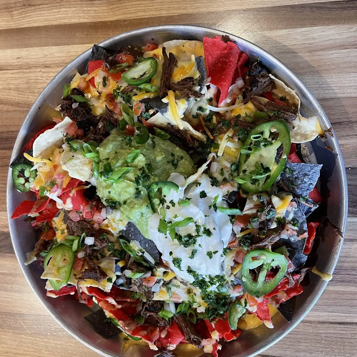 Deep Dish Nachos