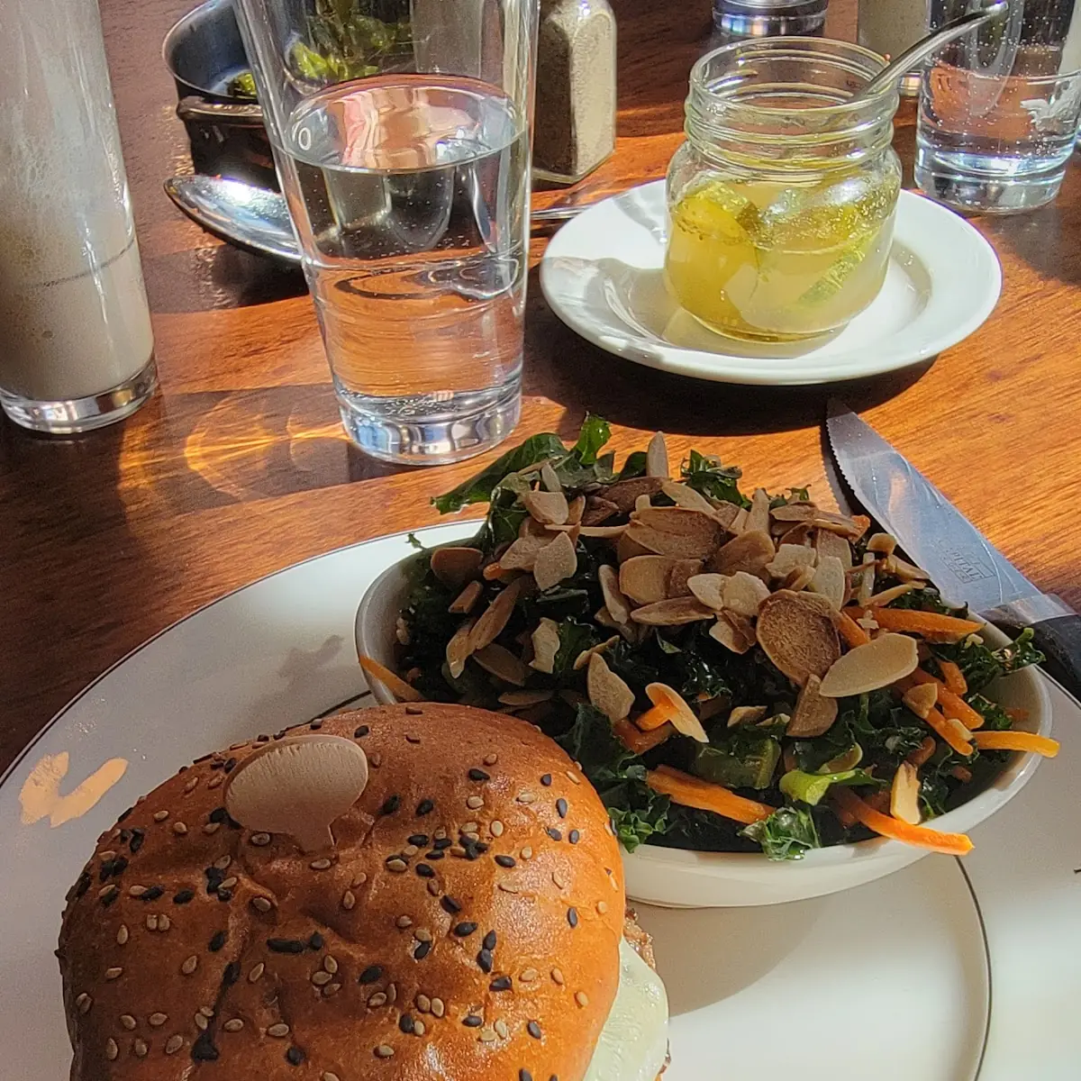 Mushroom Swiss Burger