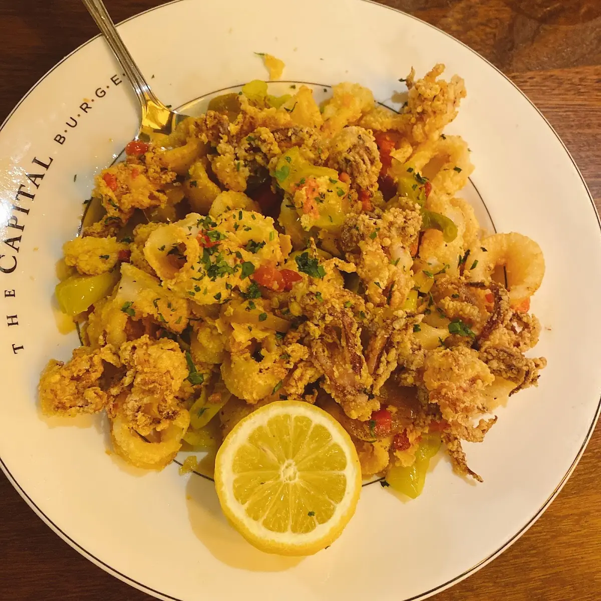 Pan-Fried Calamari