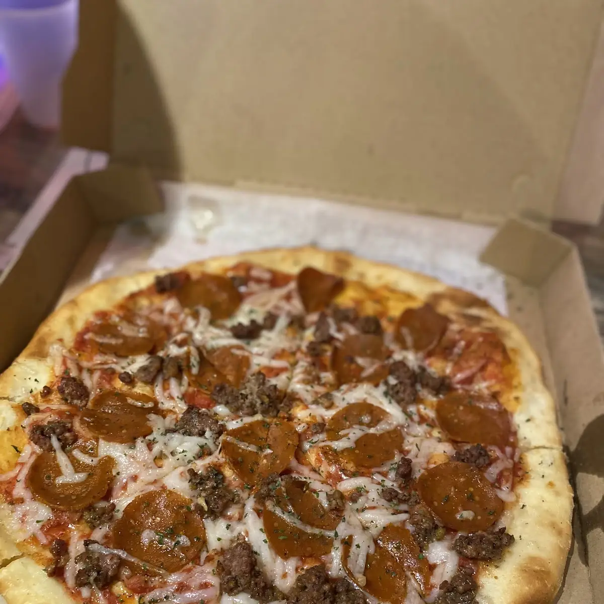 So so Veggie Pizza
