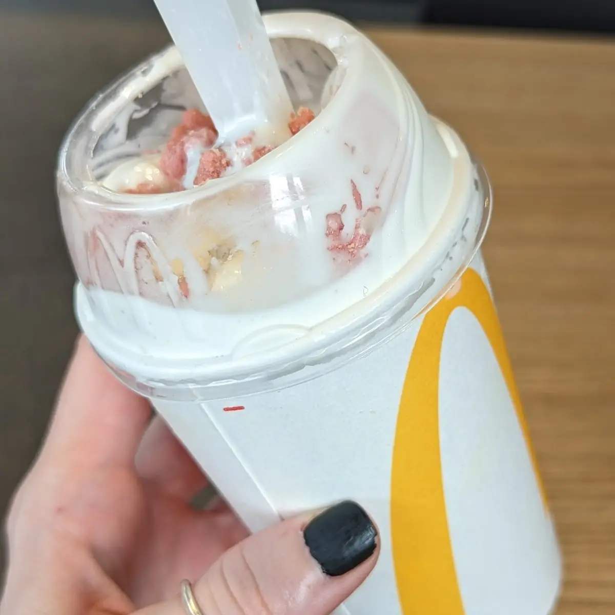 Strawberry Shortcake Mcflurry