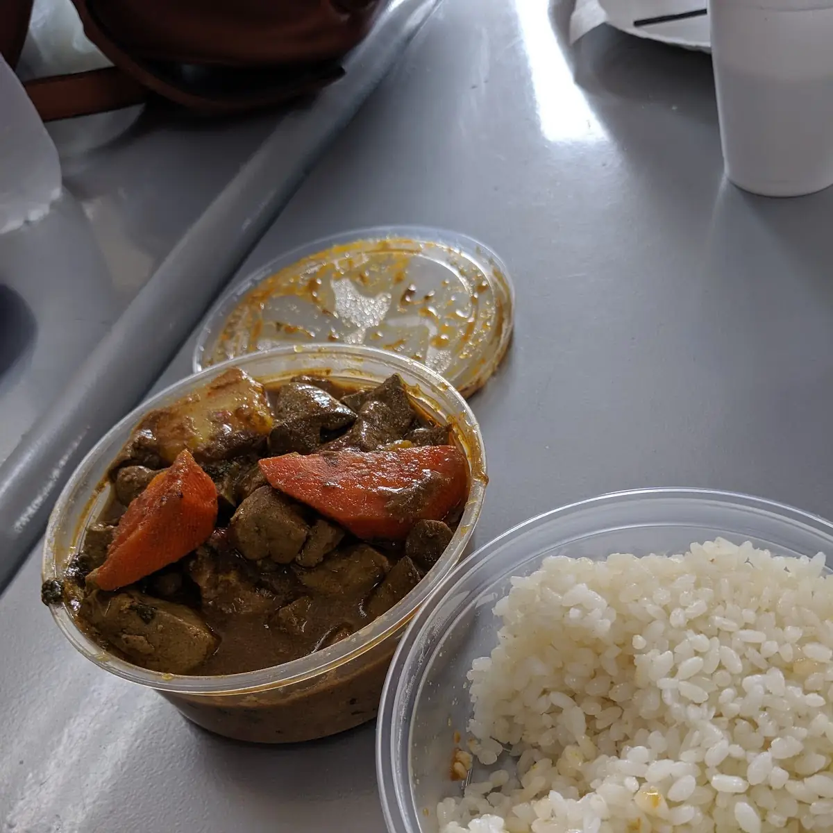 Gandinga Y Arroz Blanco