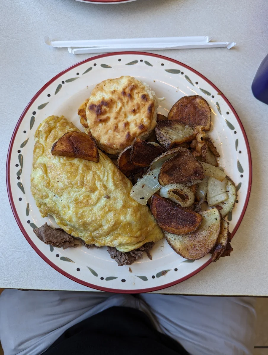 Shaved Beef Omelet