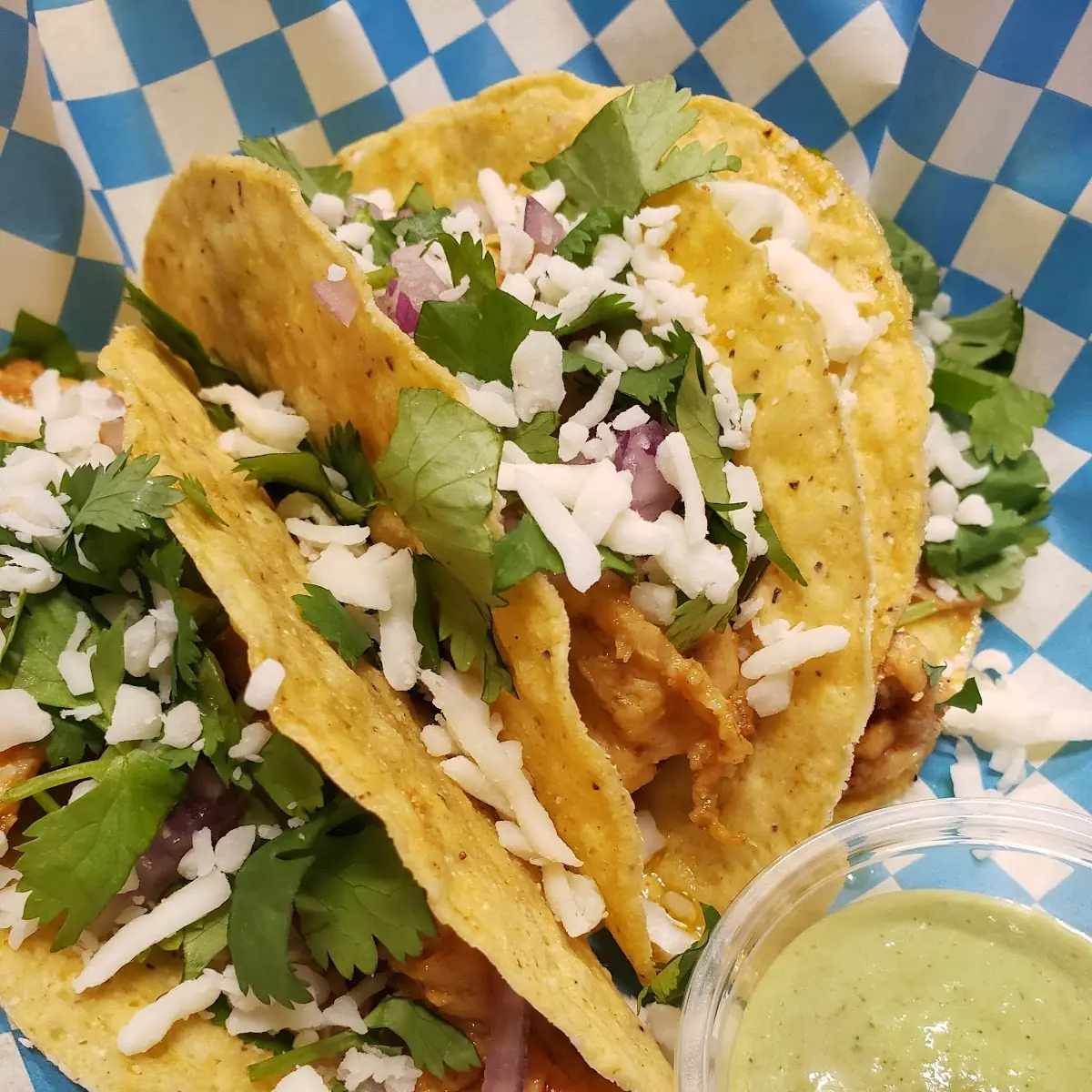 Tacos Crispy Chicken Salad