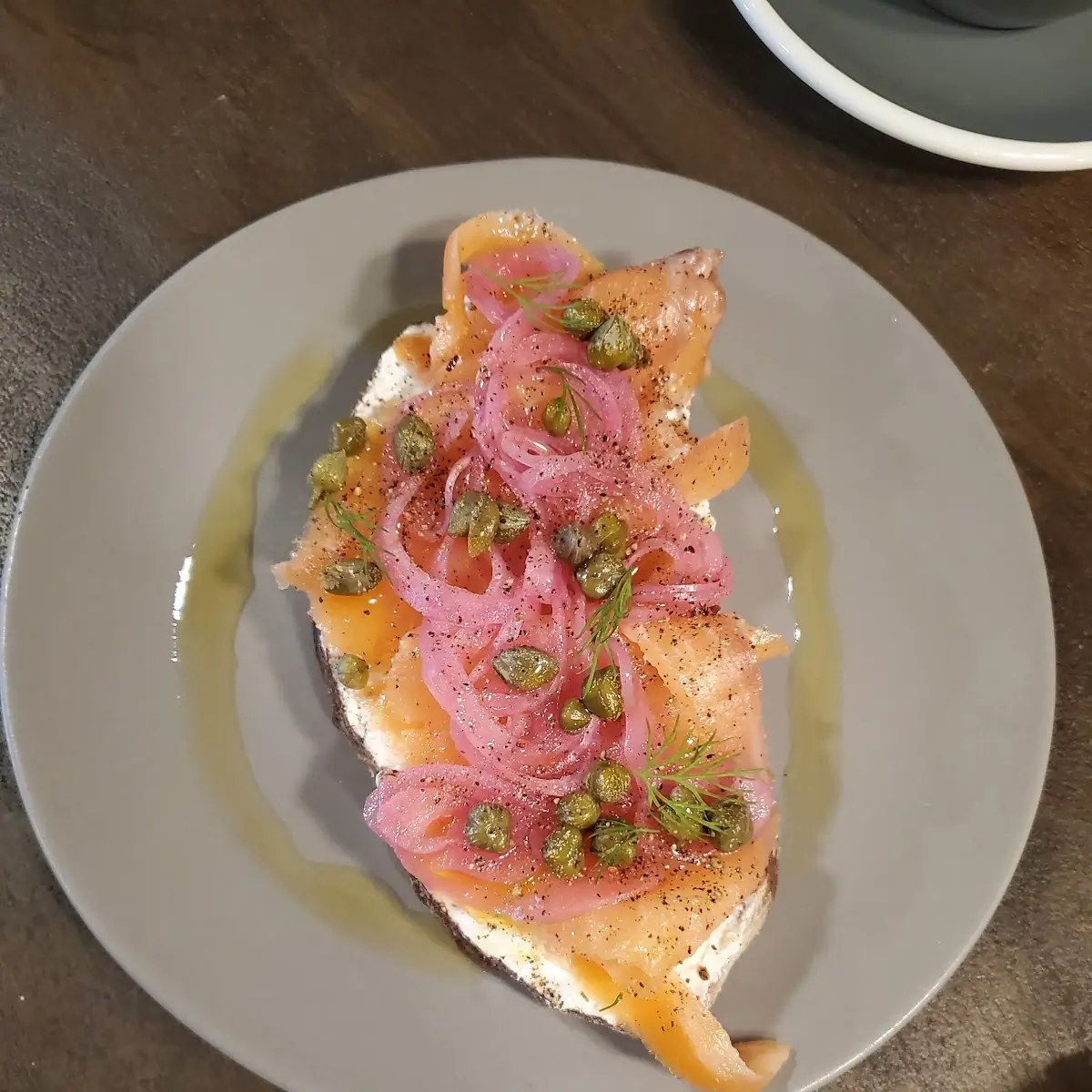 Smoked Salmon Toast