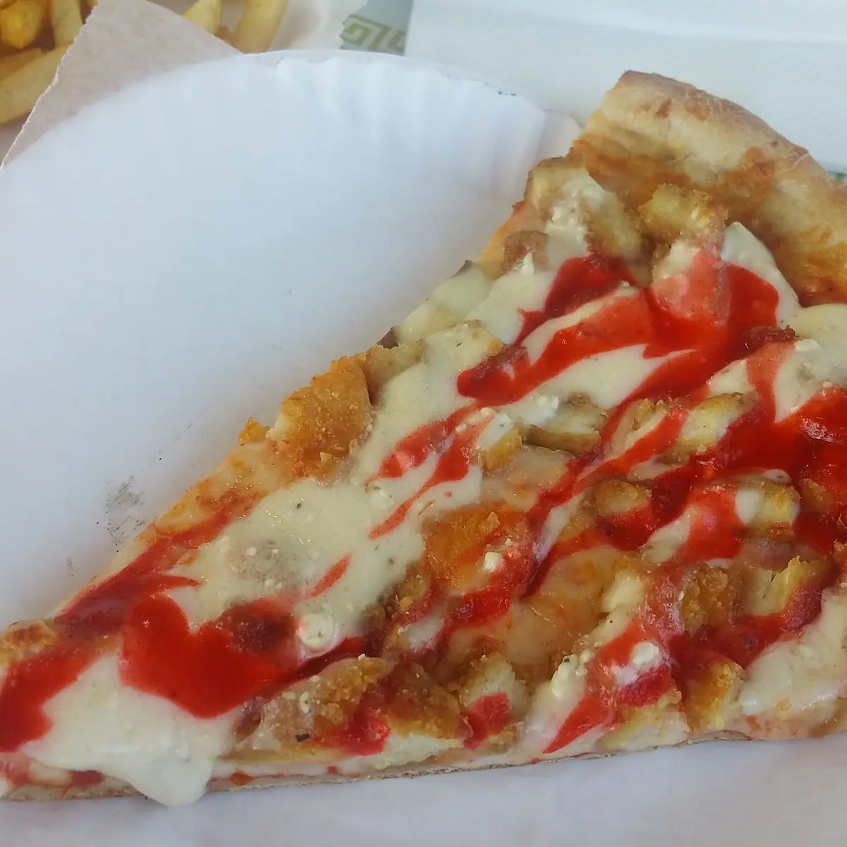 Buffalo Chicken Pizza Slice