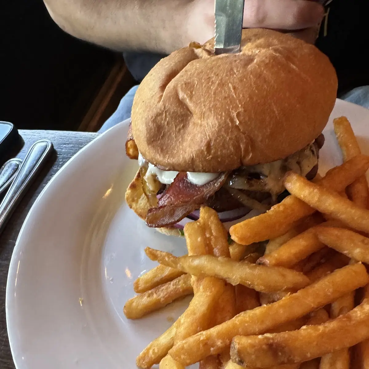 Blue Cheese Burger