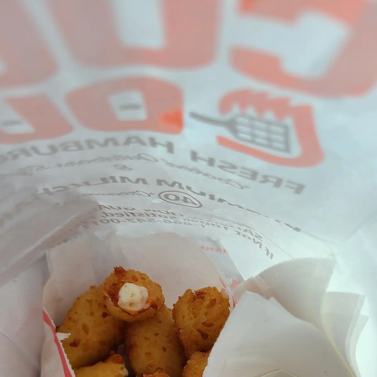 White Cheddar Cheese Bites