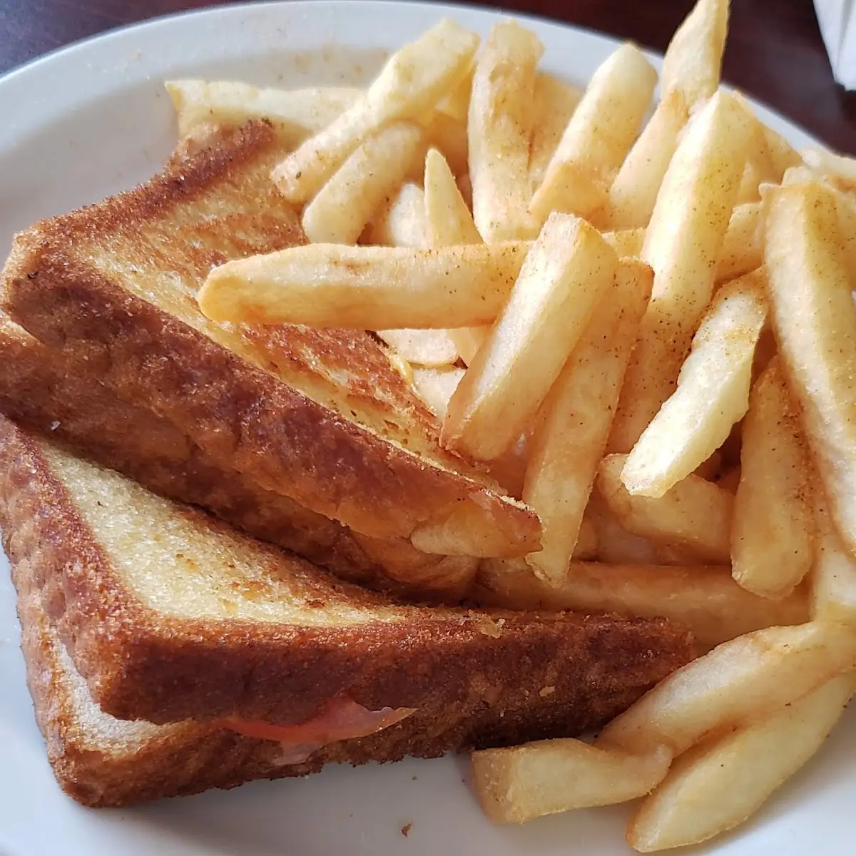 Grill Cheese & Fries