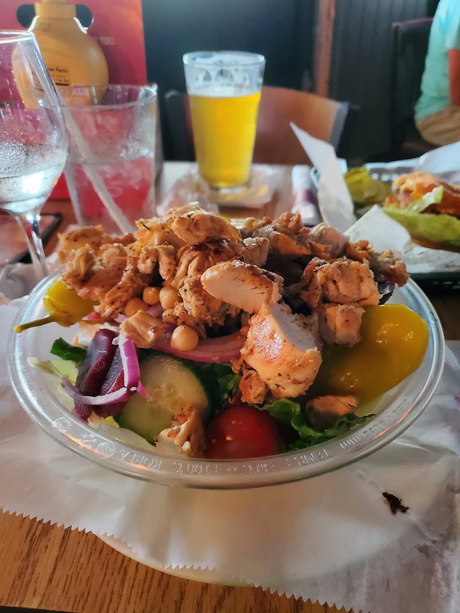 Green Salad with Chicken