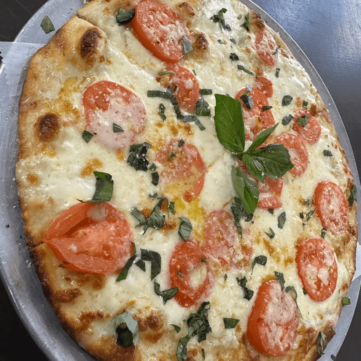 Margarita Pizza White