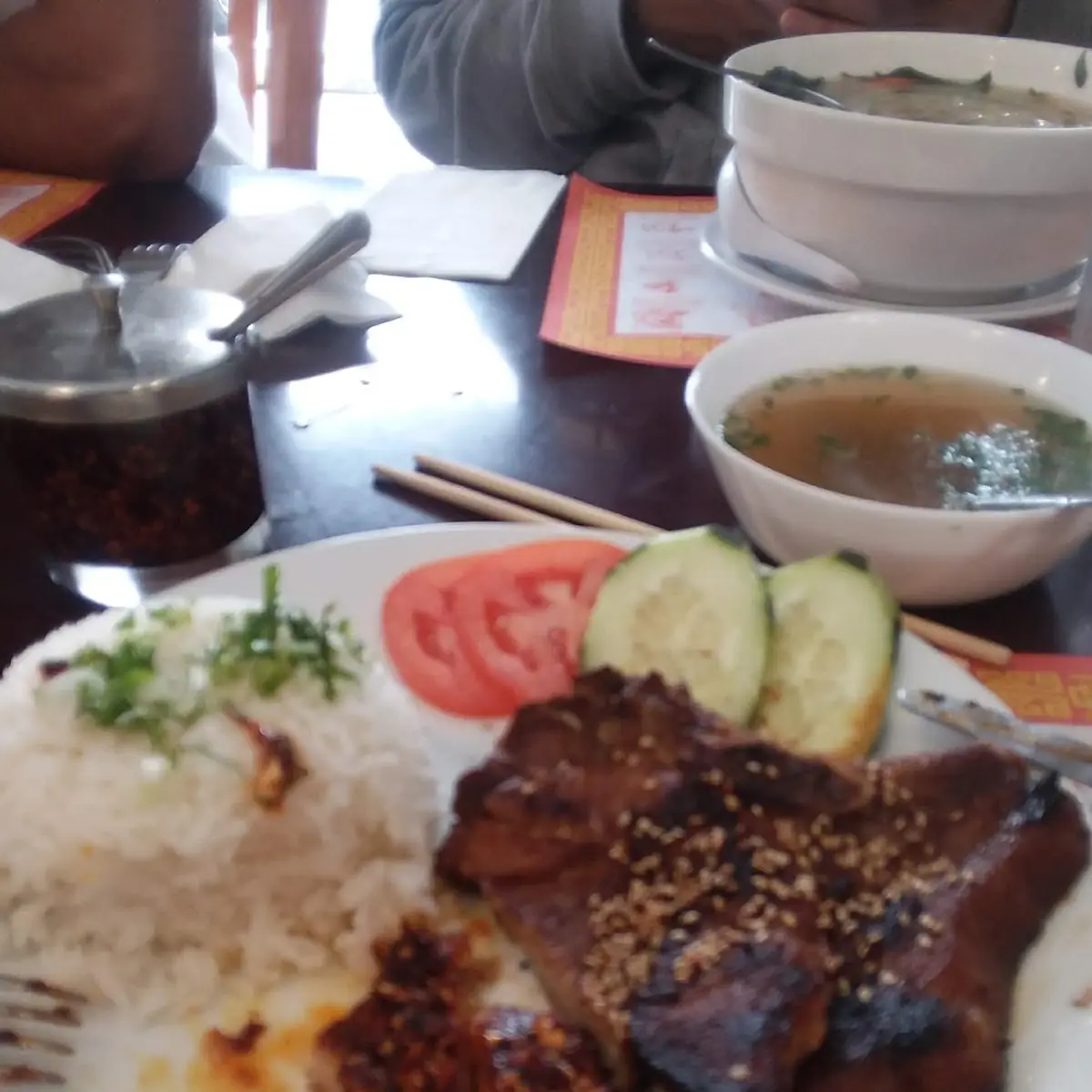 Grilled Pork Chop Cơm Sườn Nướng