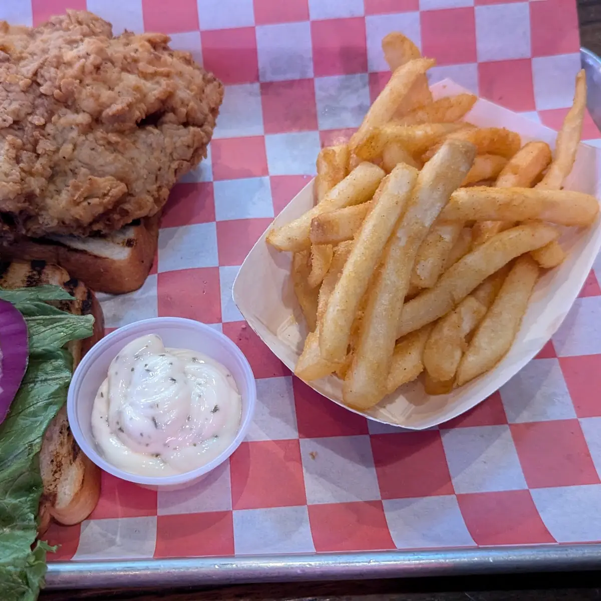 Cod Fish Sandwich