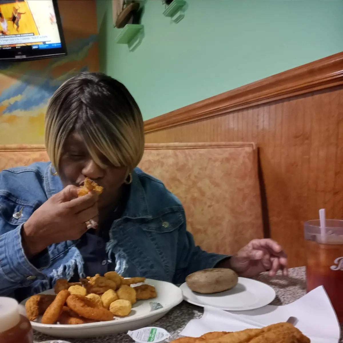 Trout Seafood Platter