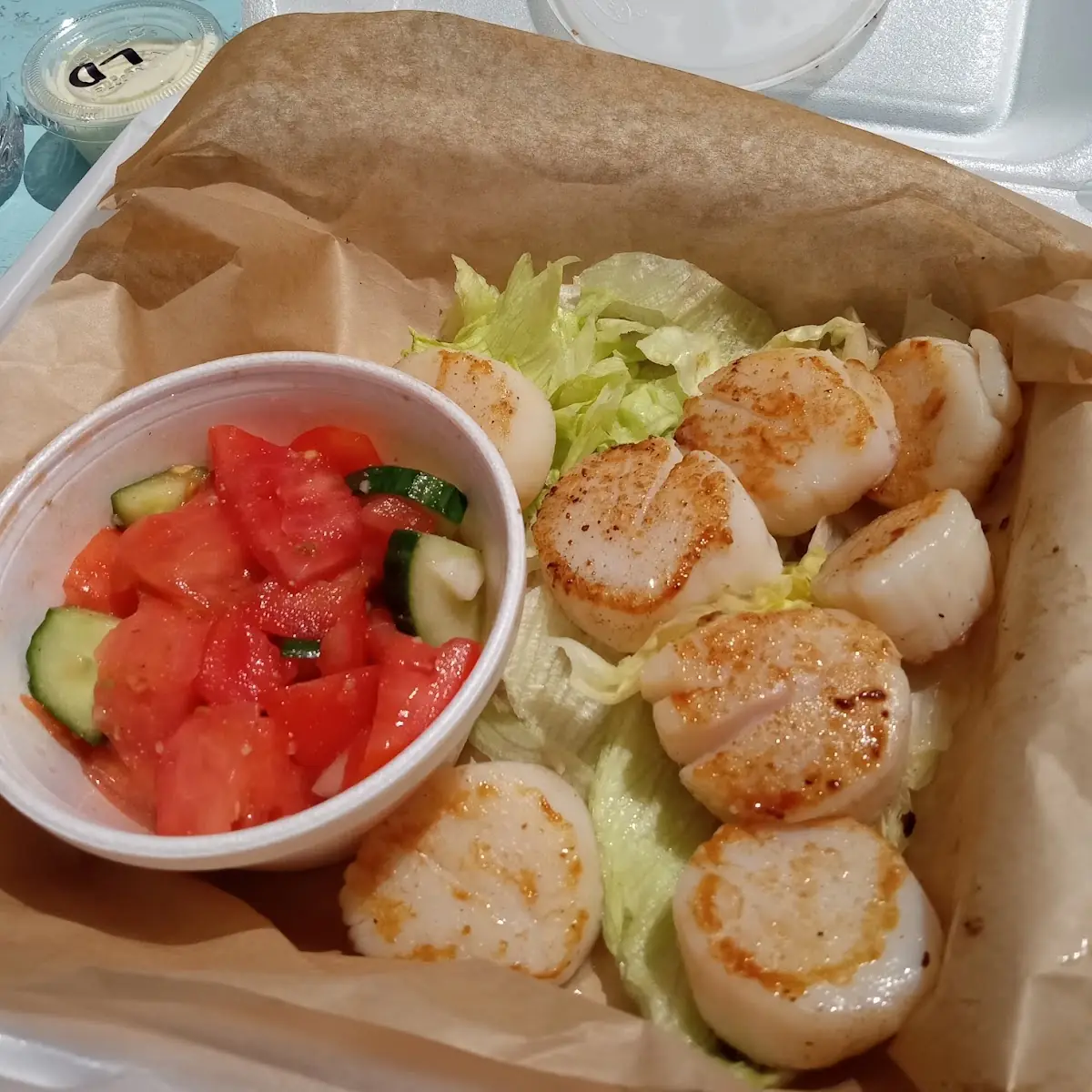 Full Order of Scallops