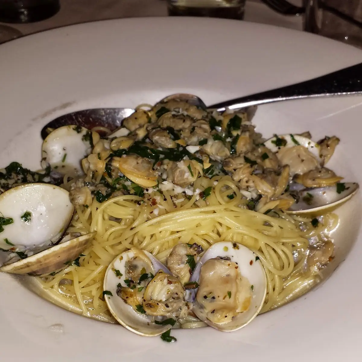 Angel Hair Con Clam