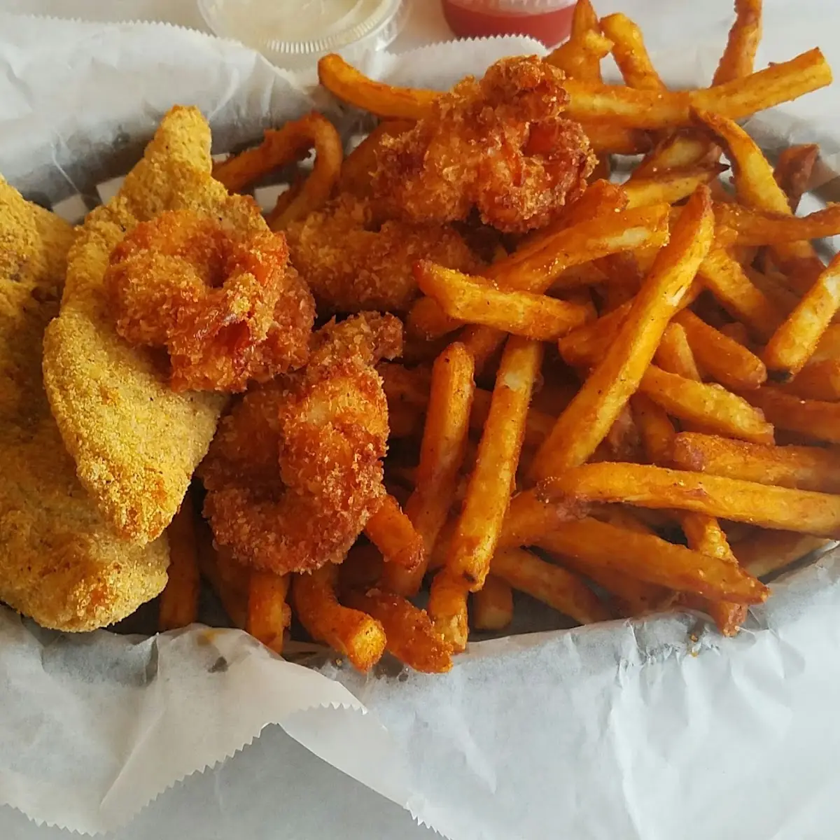 Fish and Shrimp Basket