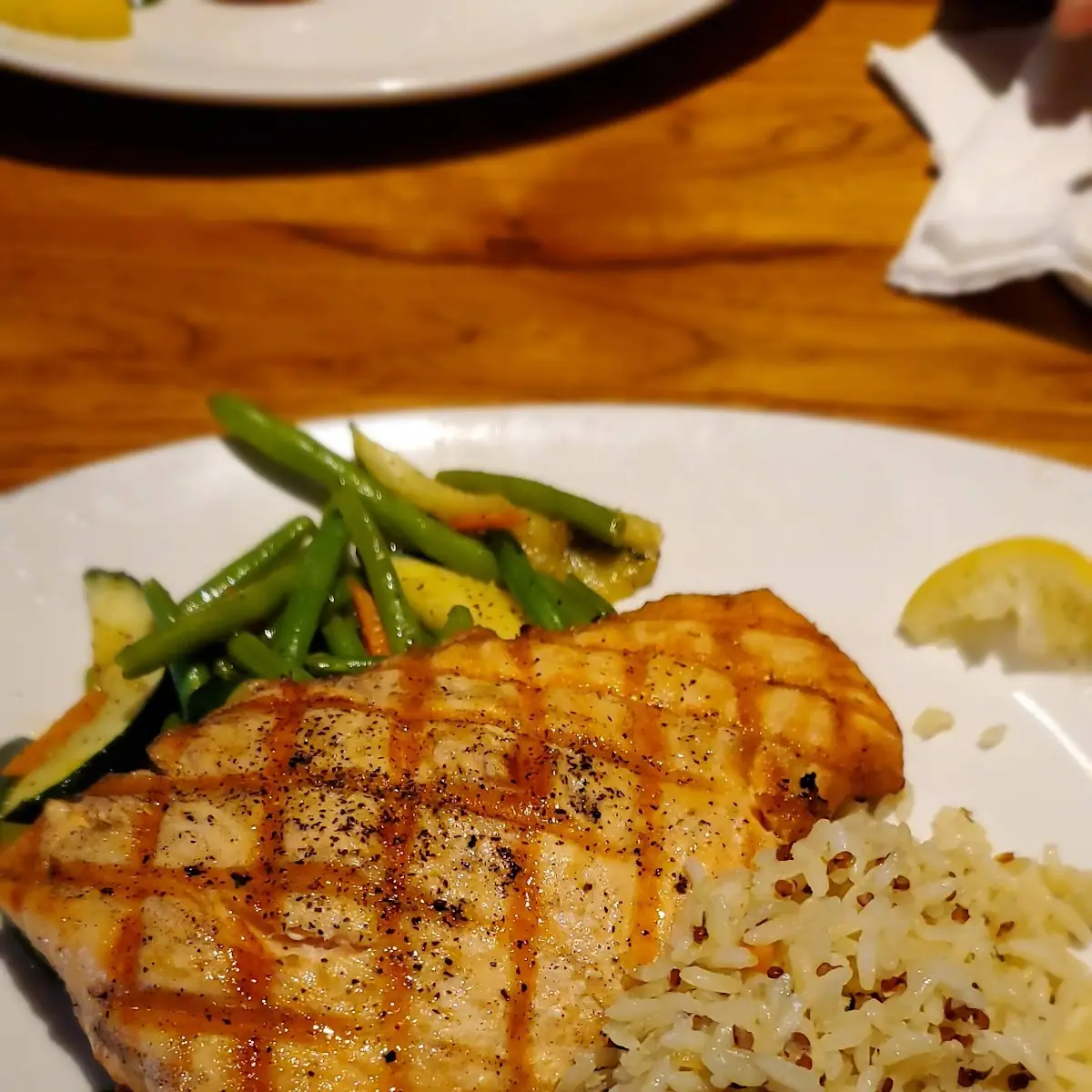 Grilled Salmon Dinner