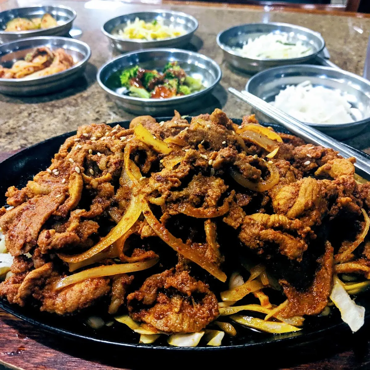 Spicy Pork Bulgogi Dinner