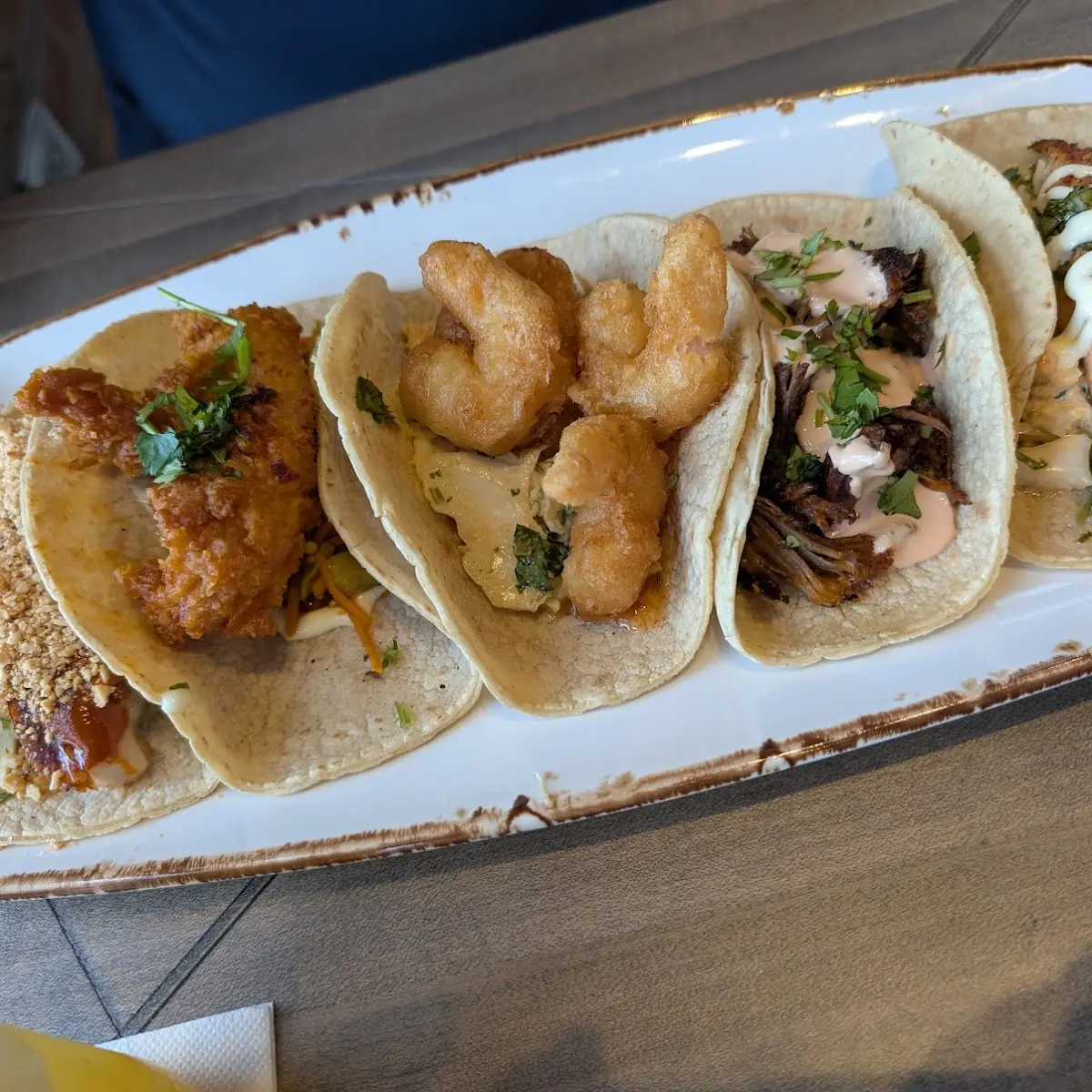 Shrimp and Black Bean Tacos