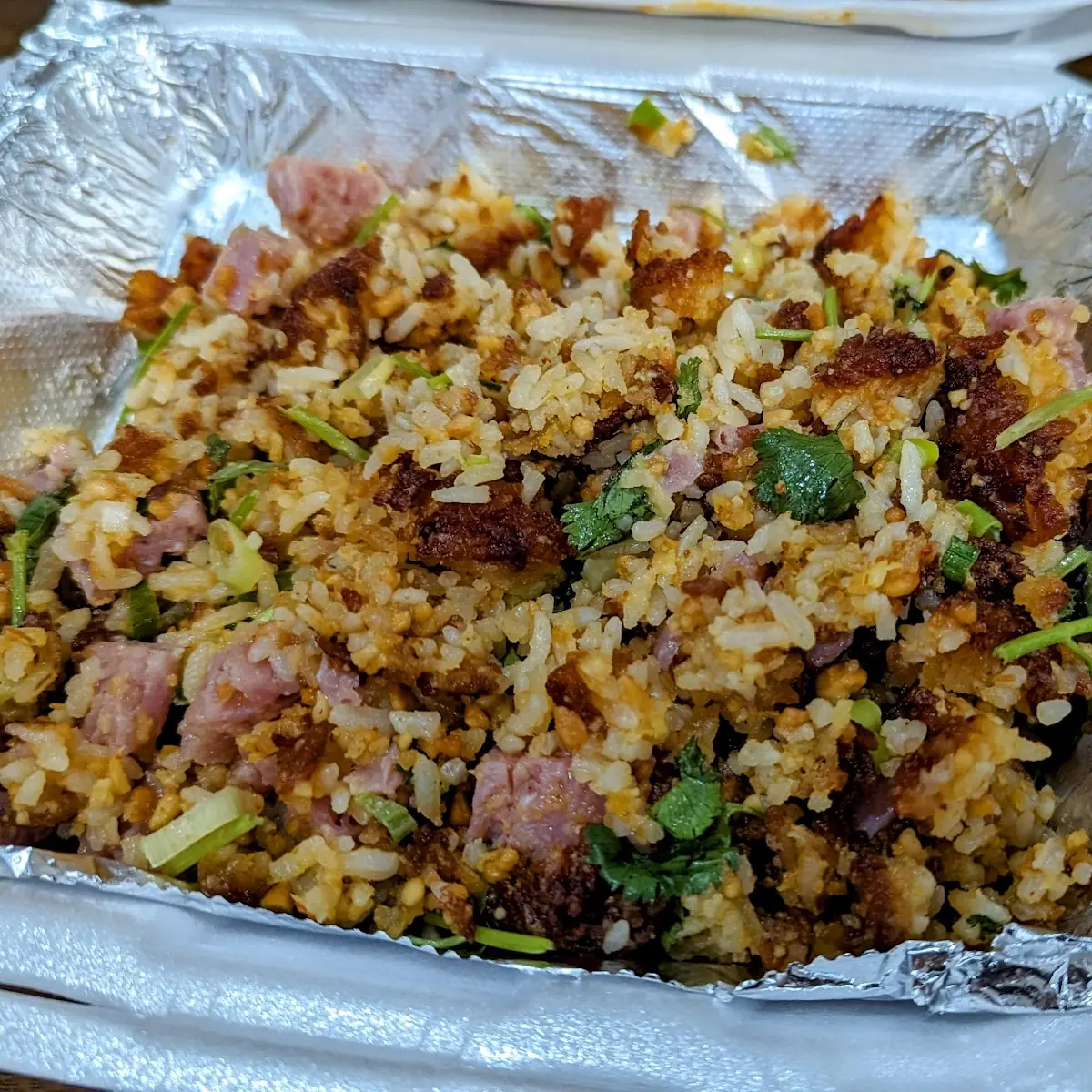 Crispy Rice Wrap Nam Kao