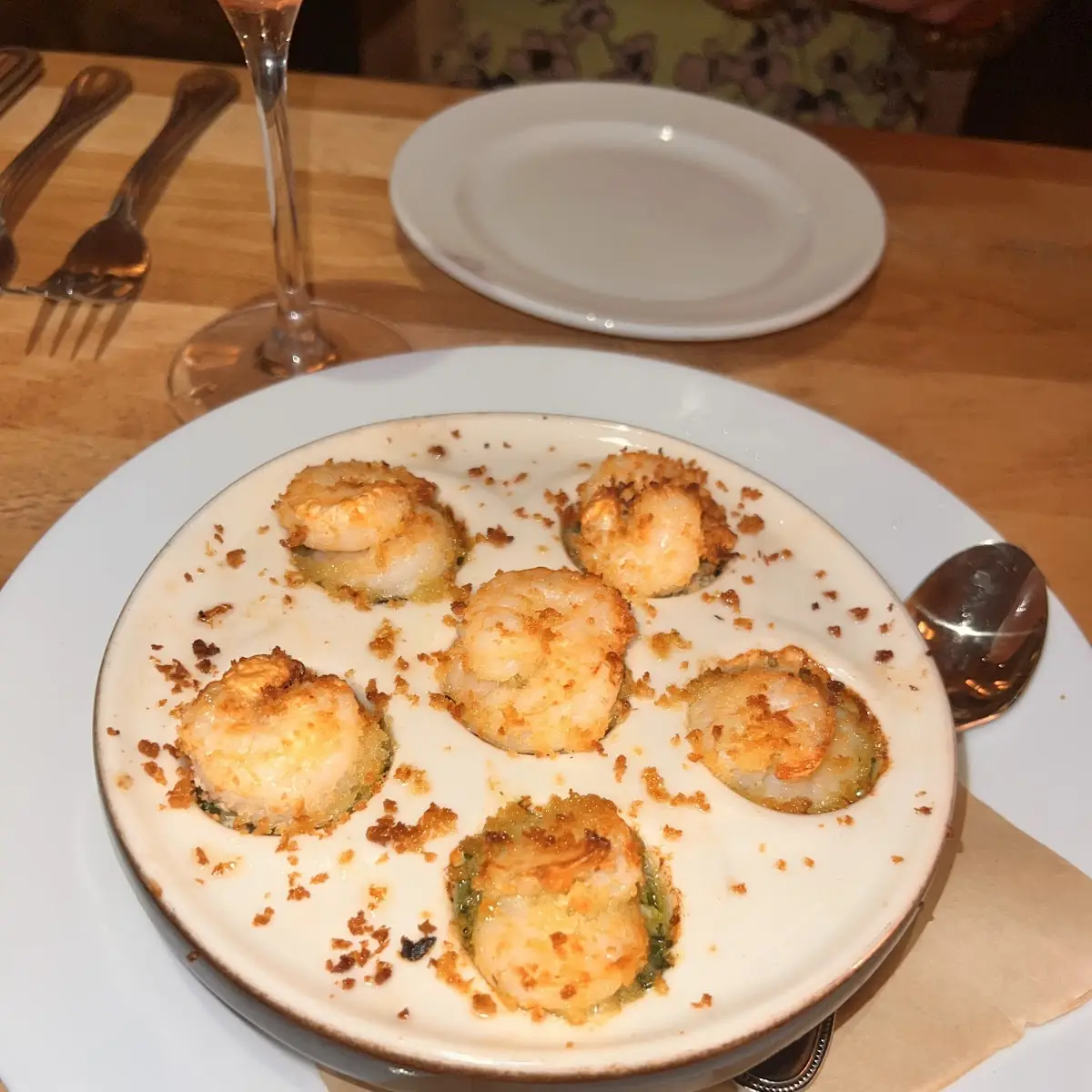Lump Crab and Shrimp-Stuffed Mushrooms