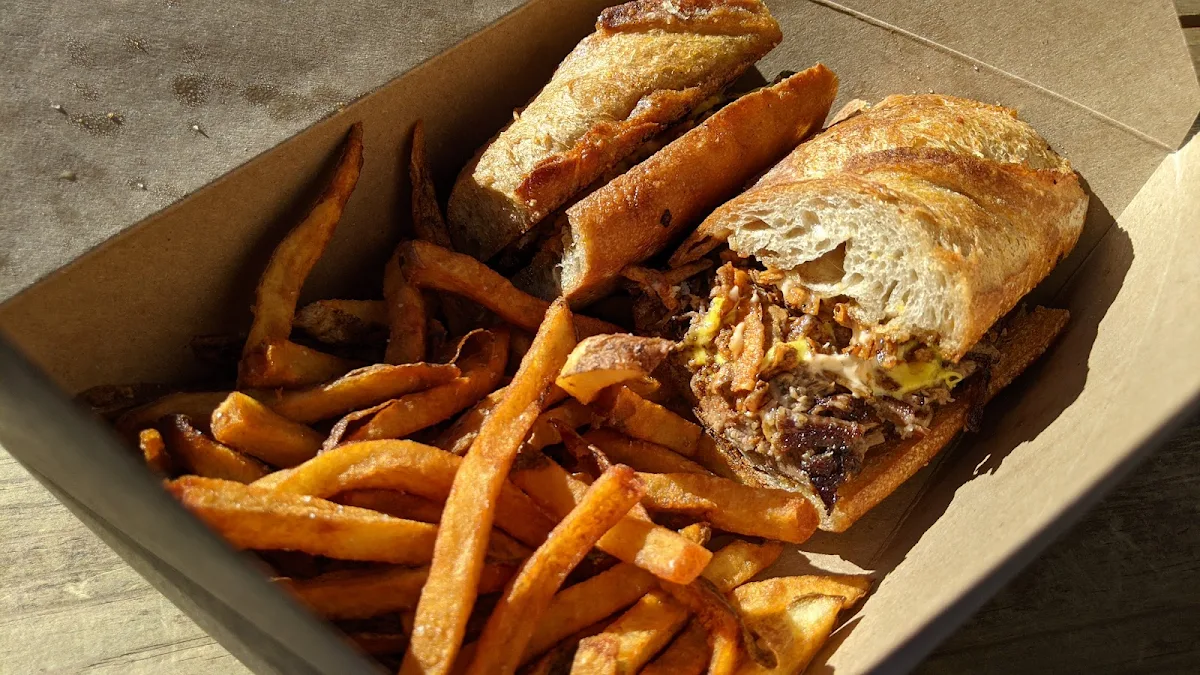 Pulled Brisket Sandwich