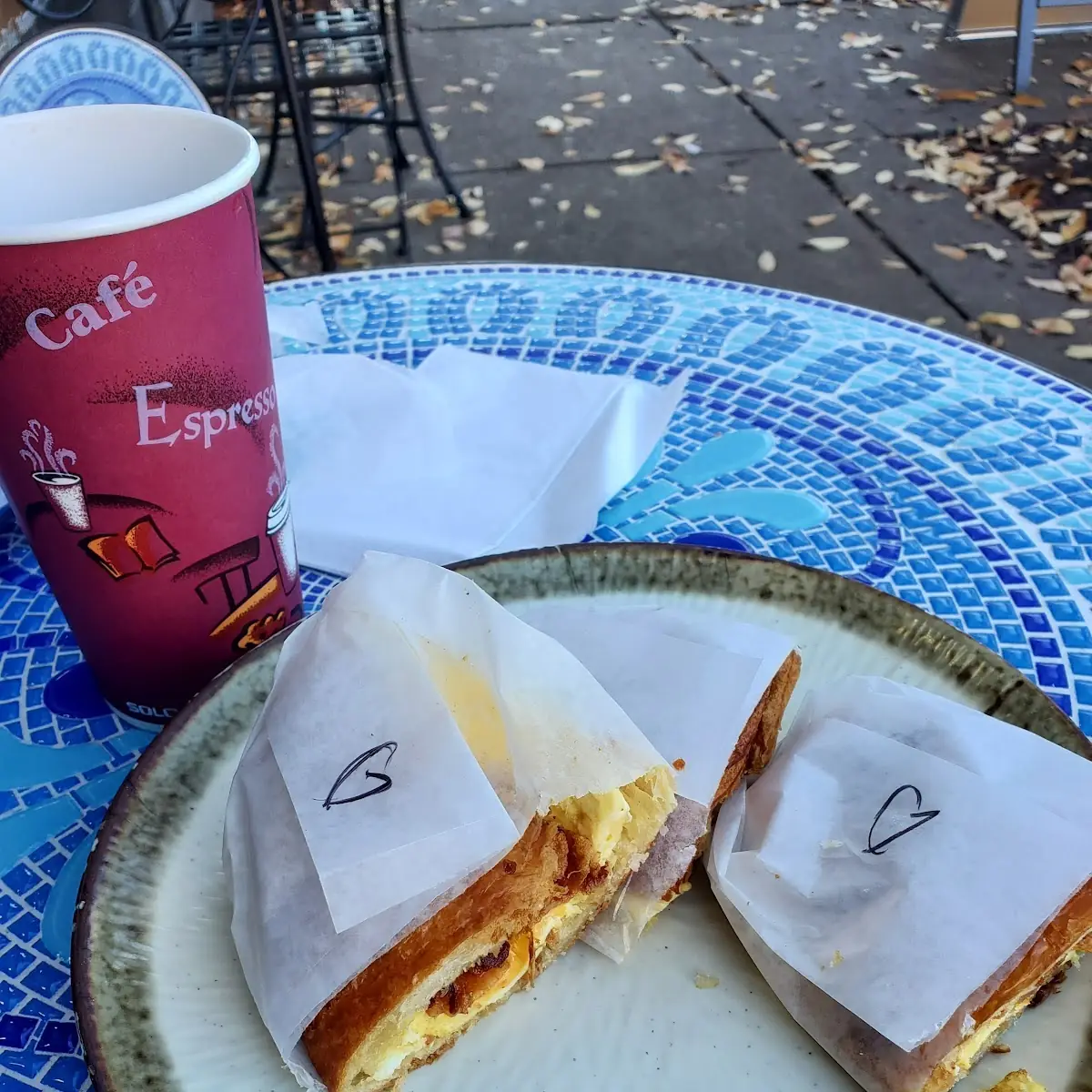Bacon Egg Cheese Croissant