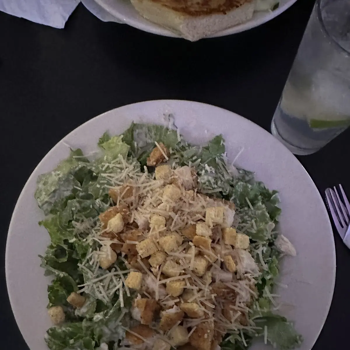 Crispy Chicken Caesar Salad