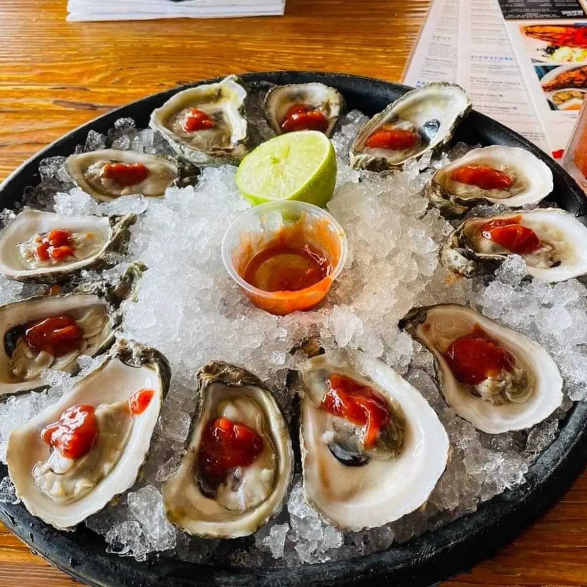 Dozen Oysters on the Half Shell