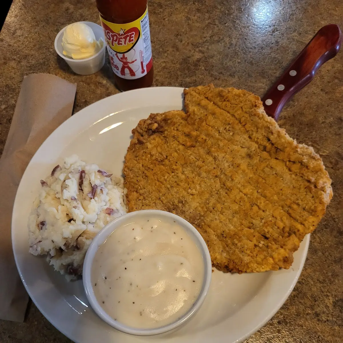 Chicken Fried Steak Hand Breaded