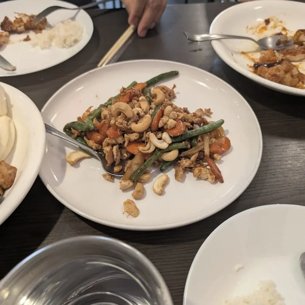 Cashew Chicken Vegetables
