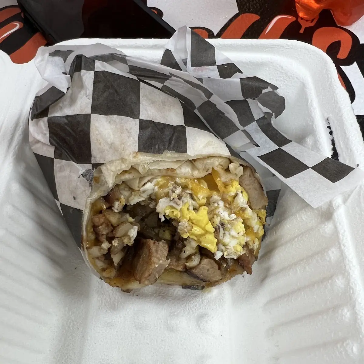 Gailene's Meat Lovin Burrito