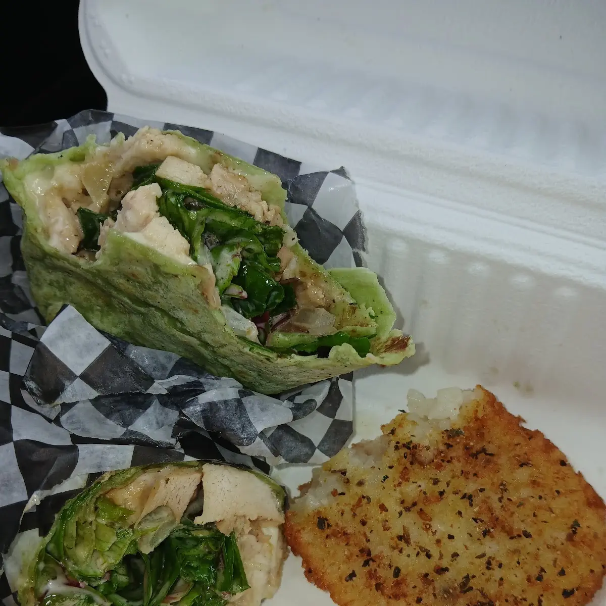 Clarence's Grilled Chicken Wrap