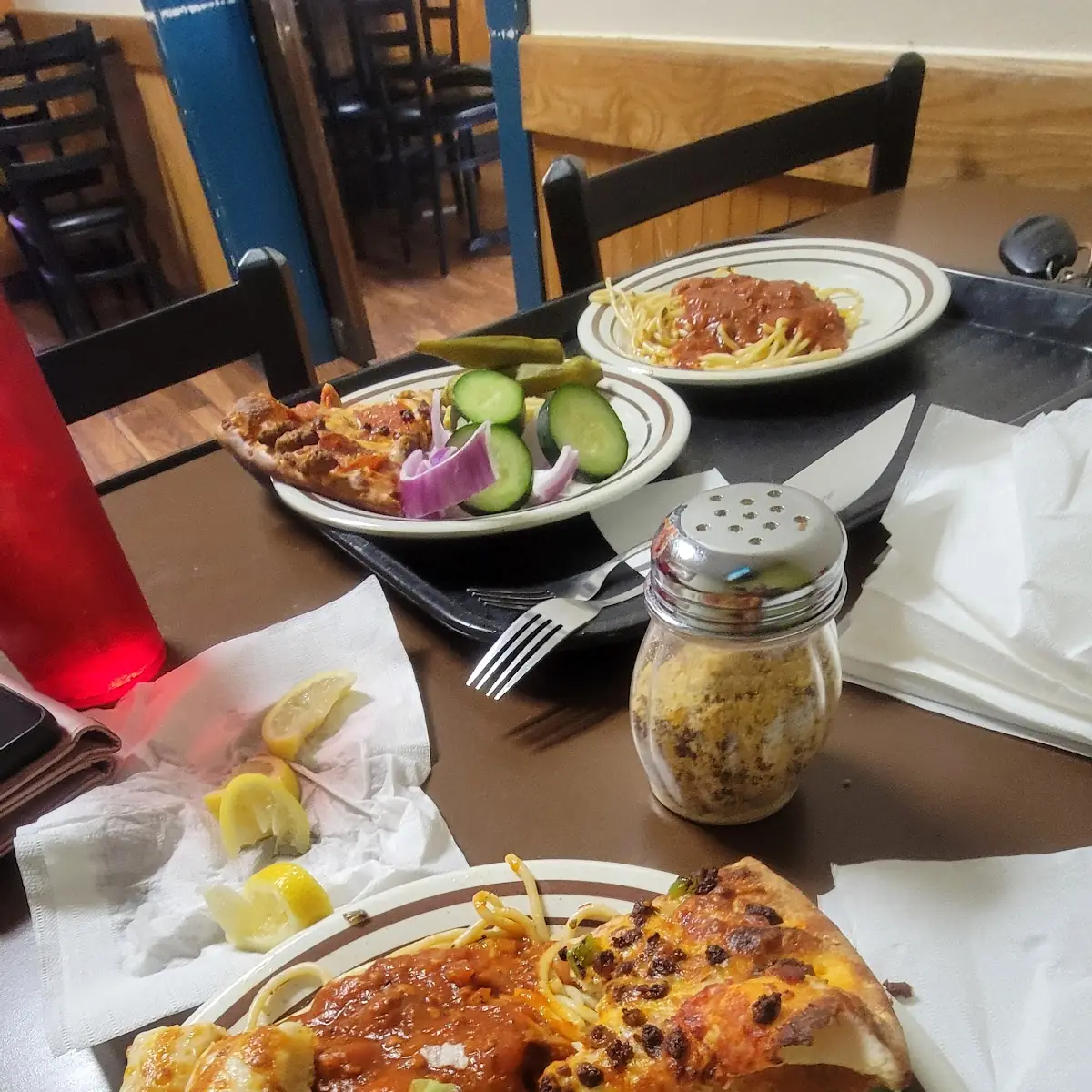 Salad Bar and Pizza Pasta