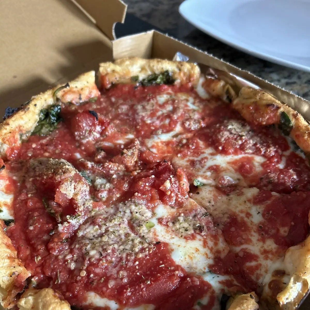 Classic Deep Dish Pizza