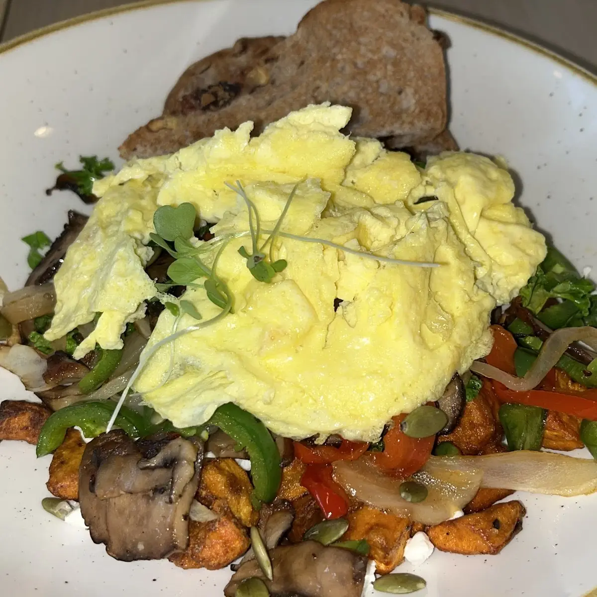 Wild Mushroom Omlette