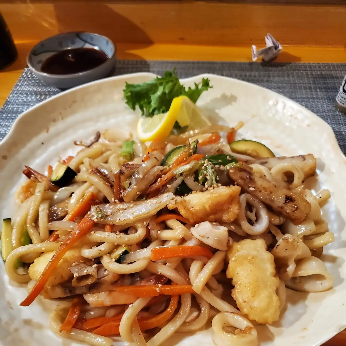 Vegetable Yaki Udon