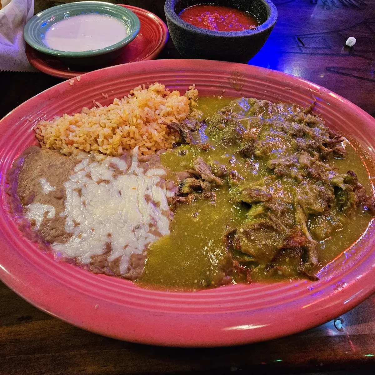 7. Beef Enchilada Chile Relleno