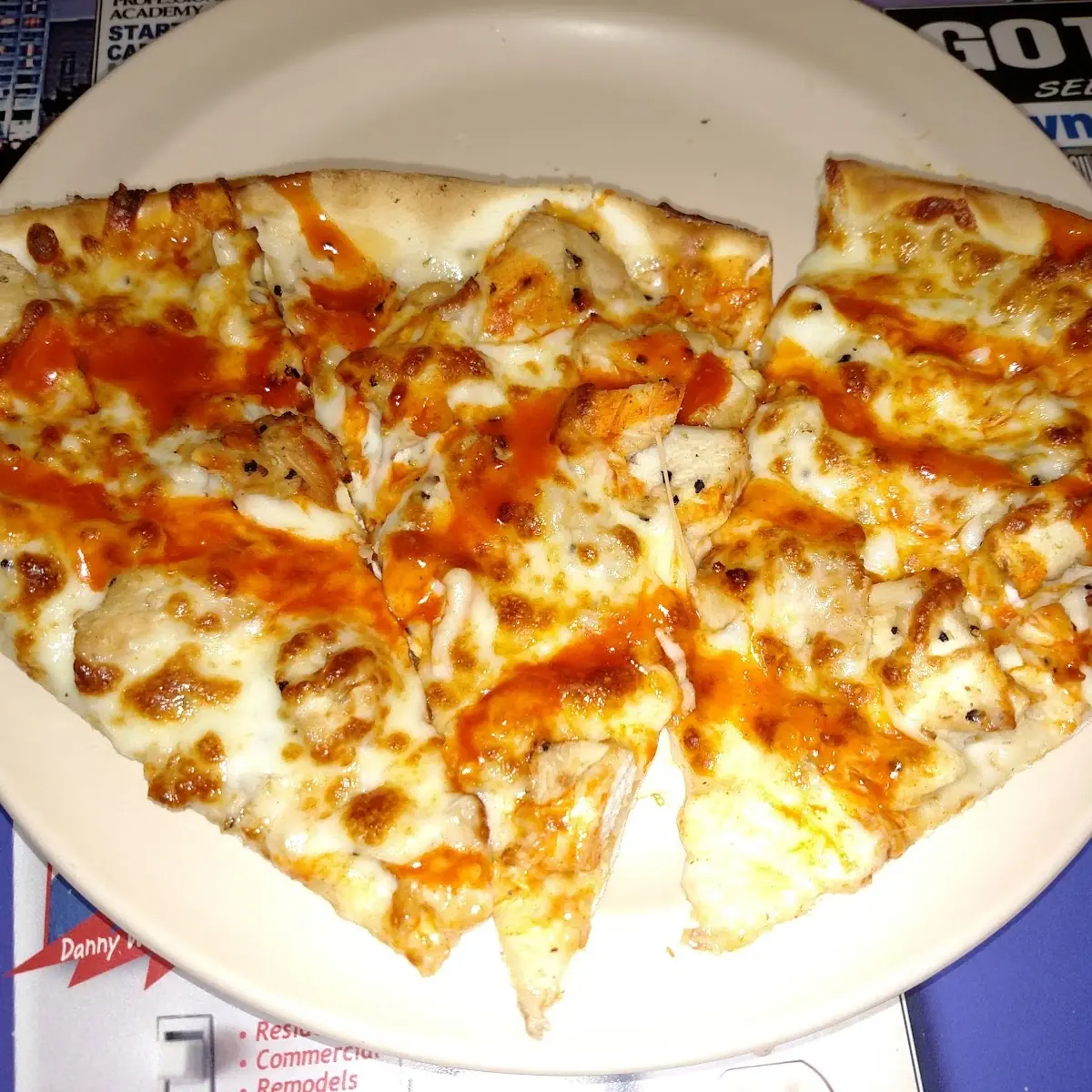 Buffalo Chicken Pizza
