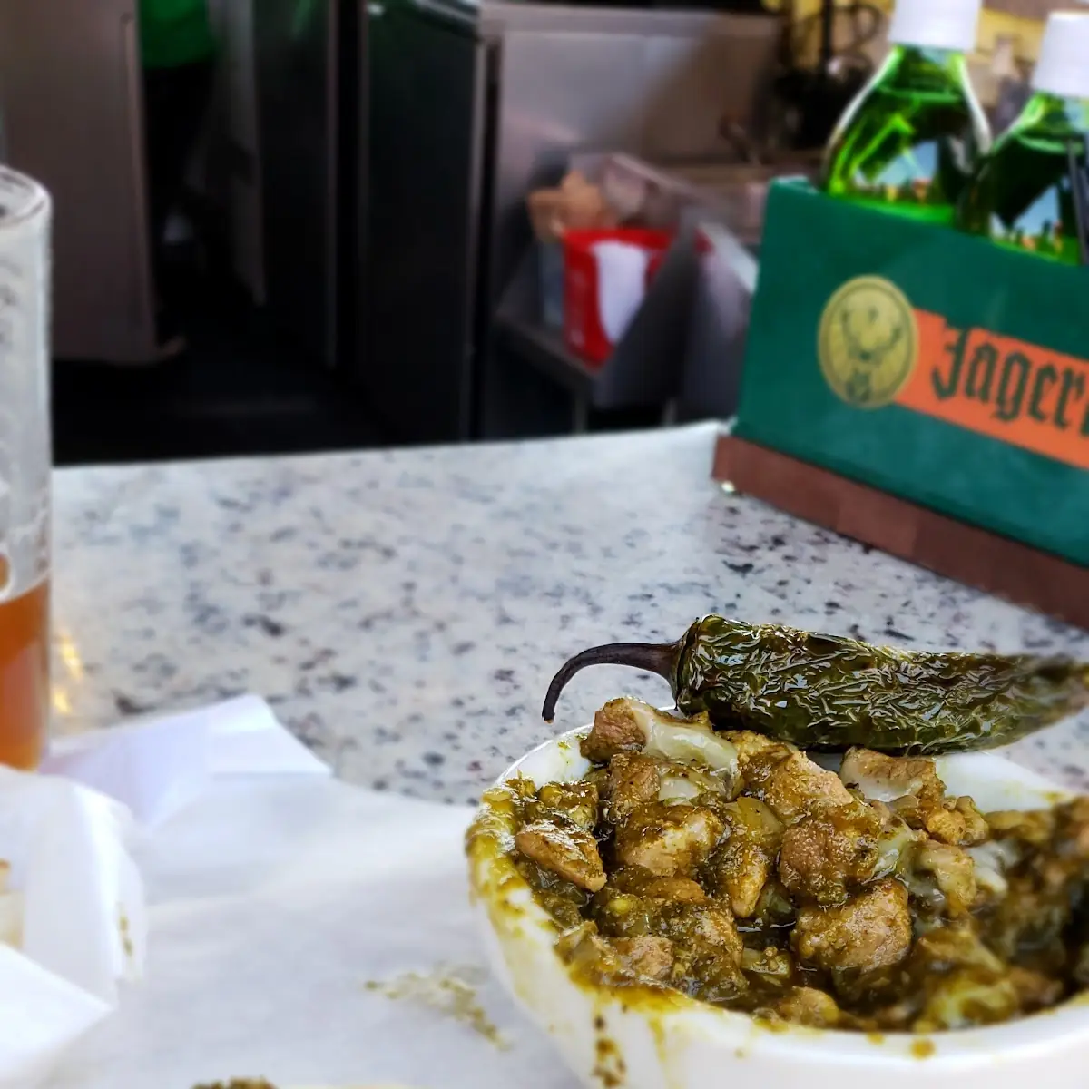Pulled Pork in Green Chile