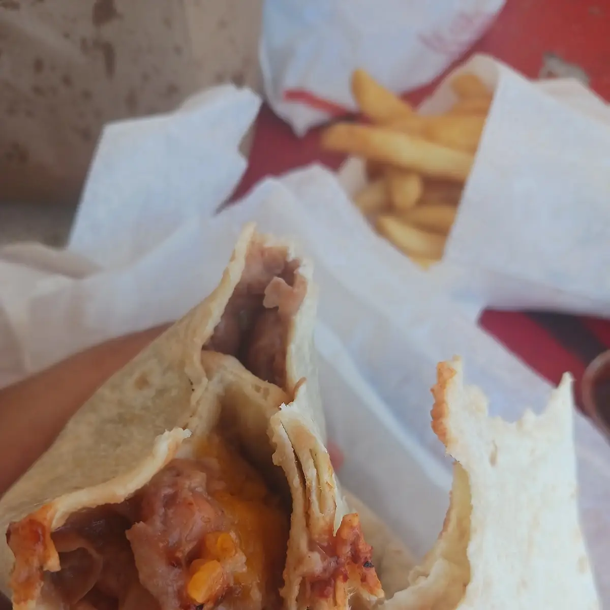 Bean and Cheese Burrito