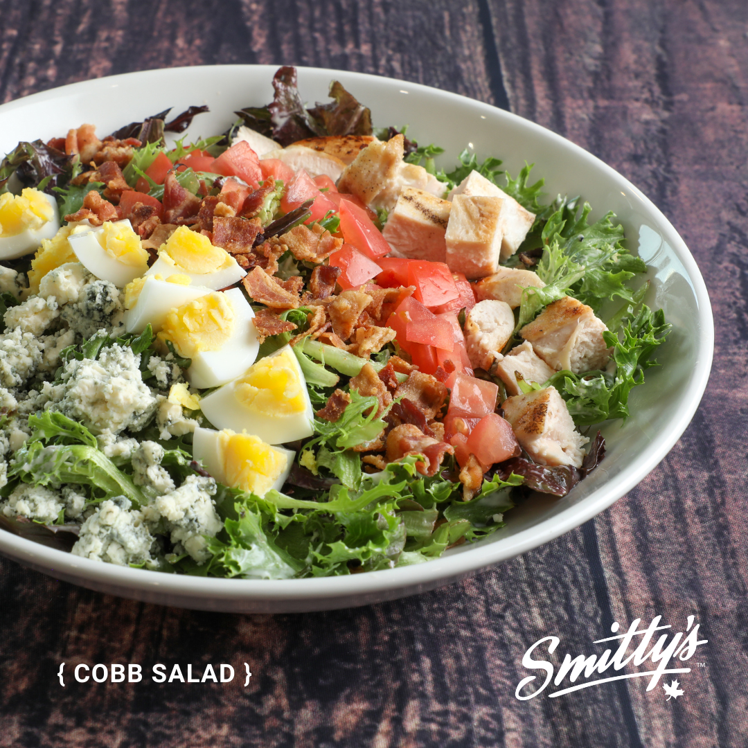 Cobb Salad, Smitty's Restaurant & Lounge - Airdrie