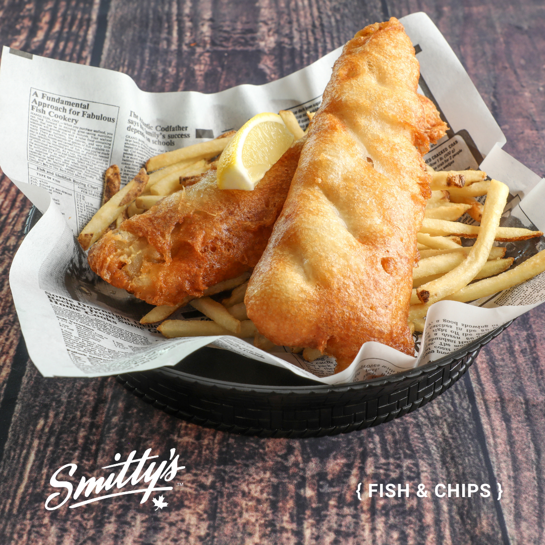 Fish & Chips, Smitty's Restaurant & Lounge - Airdrie