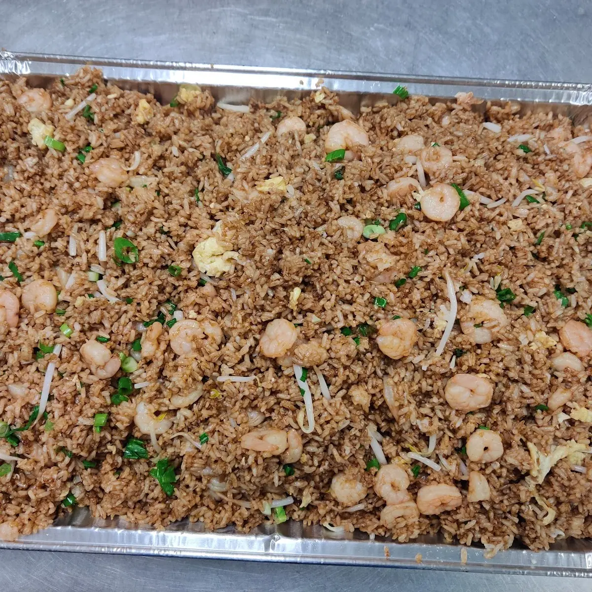 Party Tray Shrimp Fried Rice