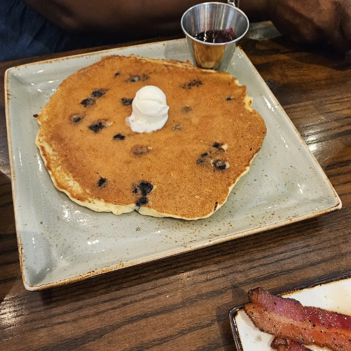 Cinnamon Chip Pancake Breakfast