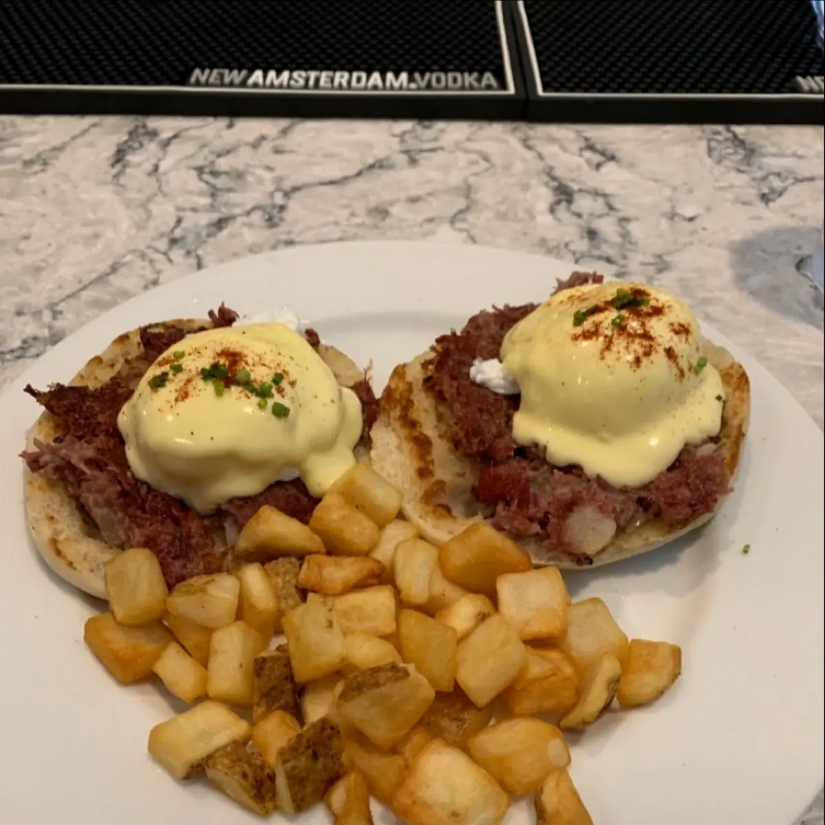 Corned Beef Hash & Eggs