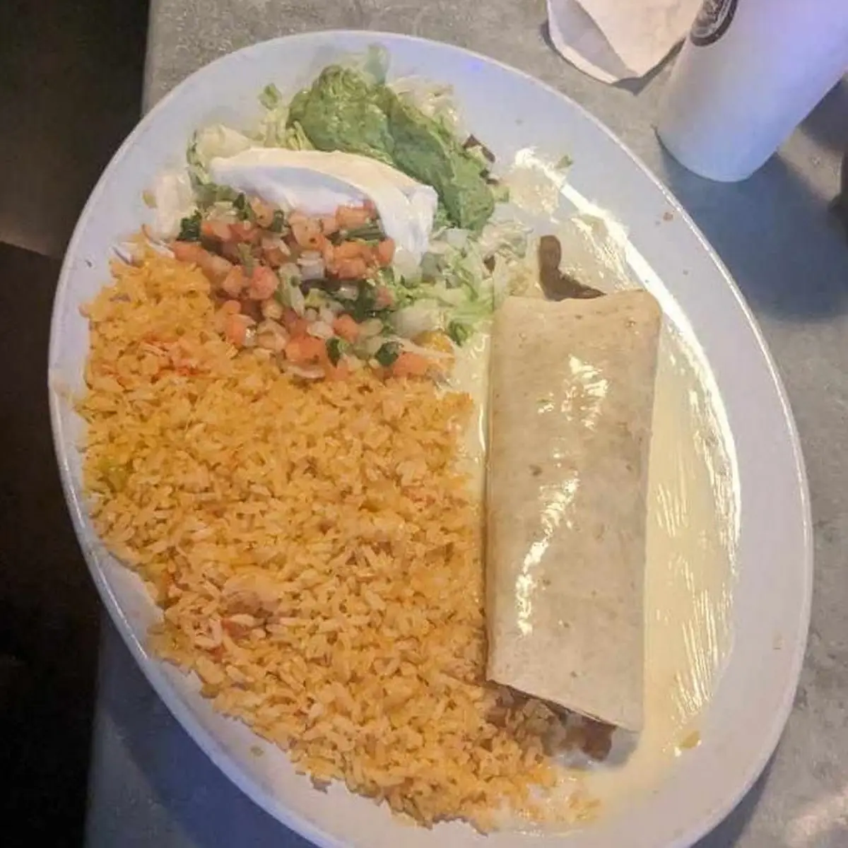 Acapulco Cheese Steak Burrito
