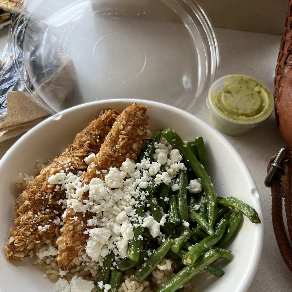Almond Chicken Bowl